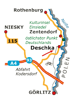 Anfahrt, Karte, Wegbeschreibung